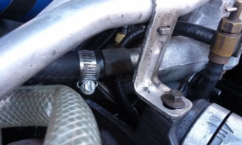 NPT Heater Hose At Thermostat.JPG
